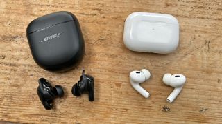 Bose QuietComfort Earbuds II and Apple AirPods Pro 2